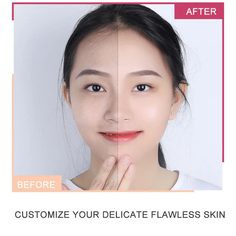 Жидкая основа для макияжа лица жидкий маскирующий макияж крем стойкий