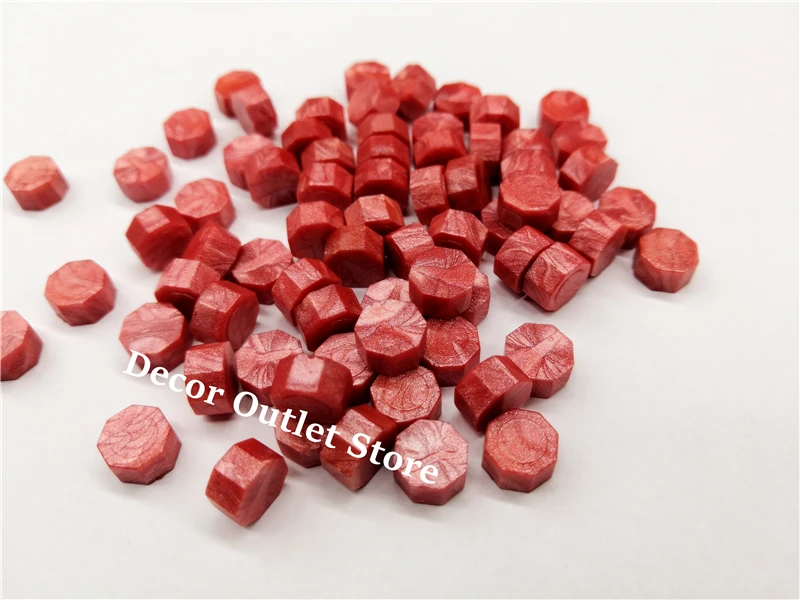 100 шт. уплотнительные восковые бусины упакованные в пластиковый пакет 40 цветов на