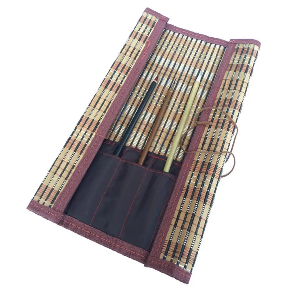 

Кисти для рисования, бамбуковые, для каллиграфии, 1 набор (10 шт. кистей + 1 шт. занавеска)