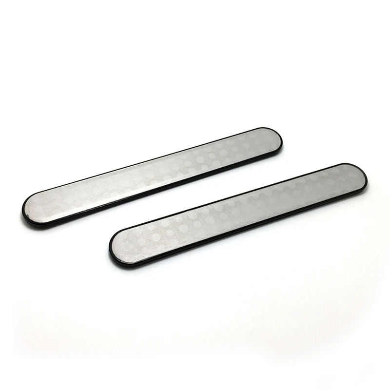 1 шт. стальные пилочки для ногтей Высококачественные закругленные полированные