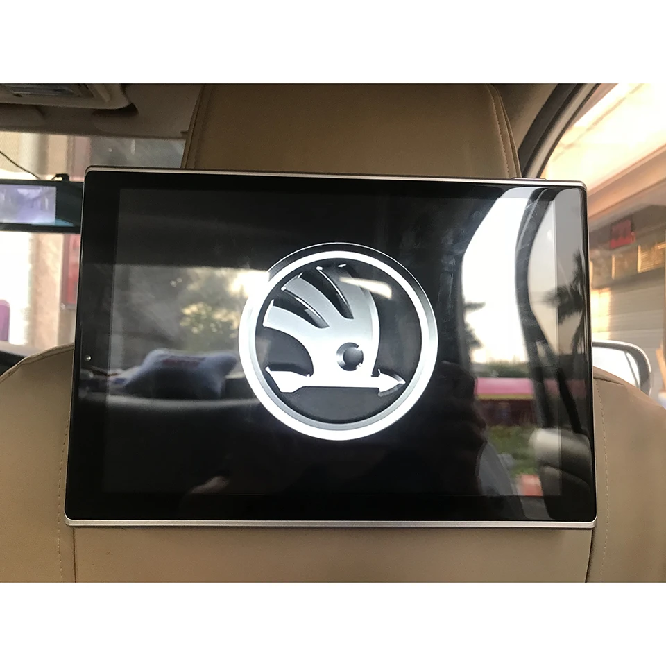 Автомобильные аксессуары Wifi Android подголовник ТВ мониторы для Skoda Superb 3