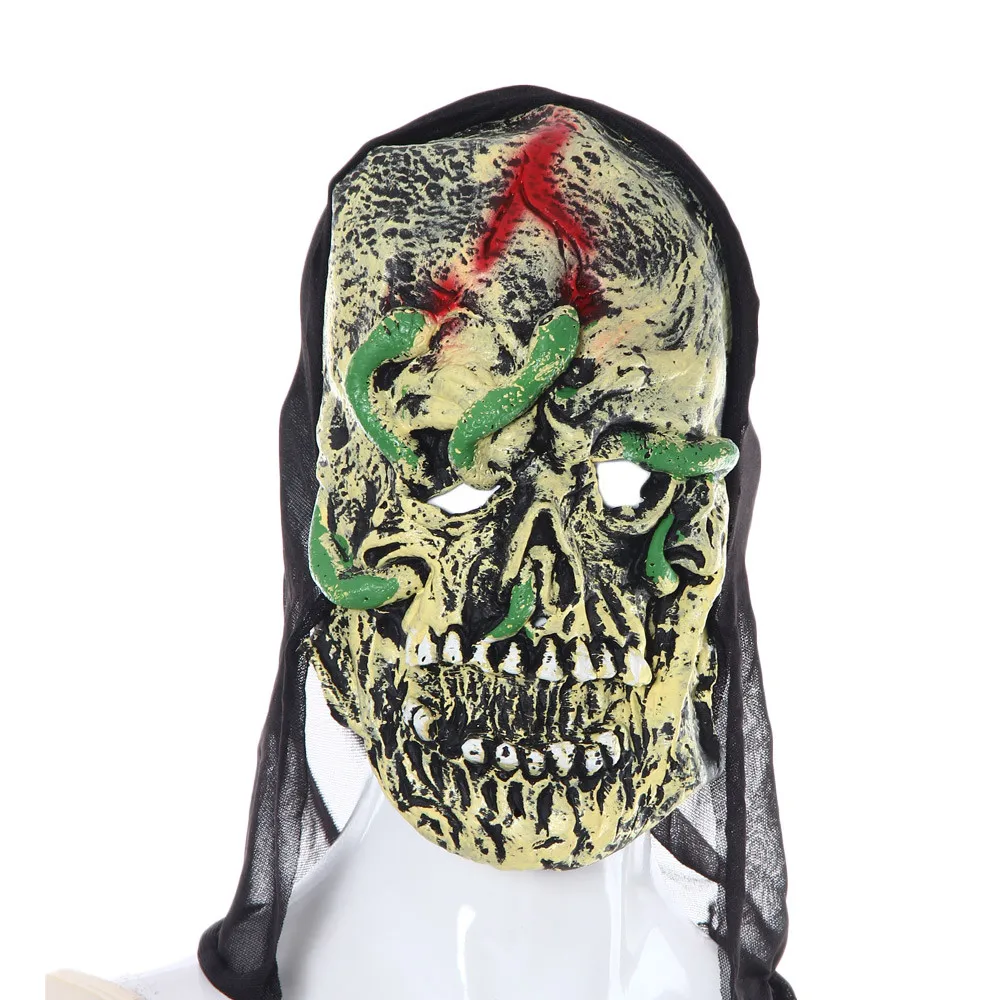 Маска к Хэллоуину 2019 Реалистичного Обезьяна для защиты от дыма плавления уход за