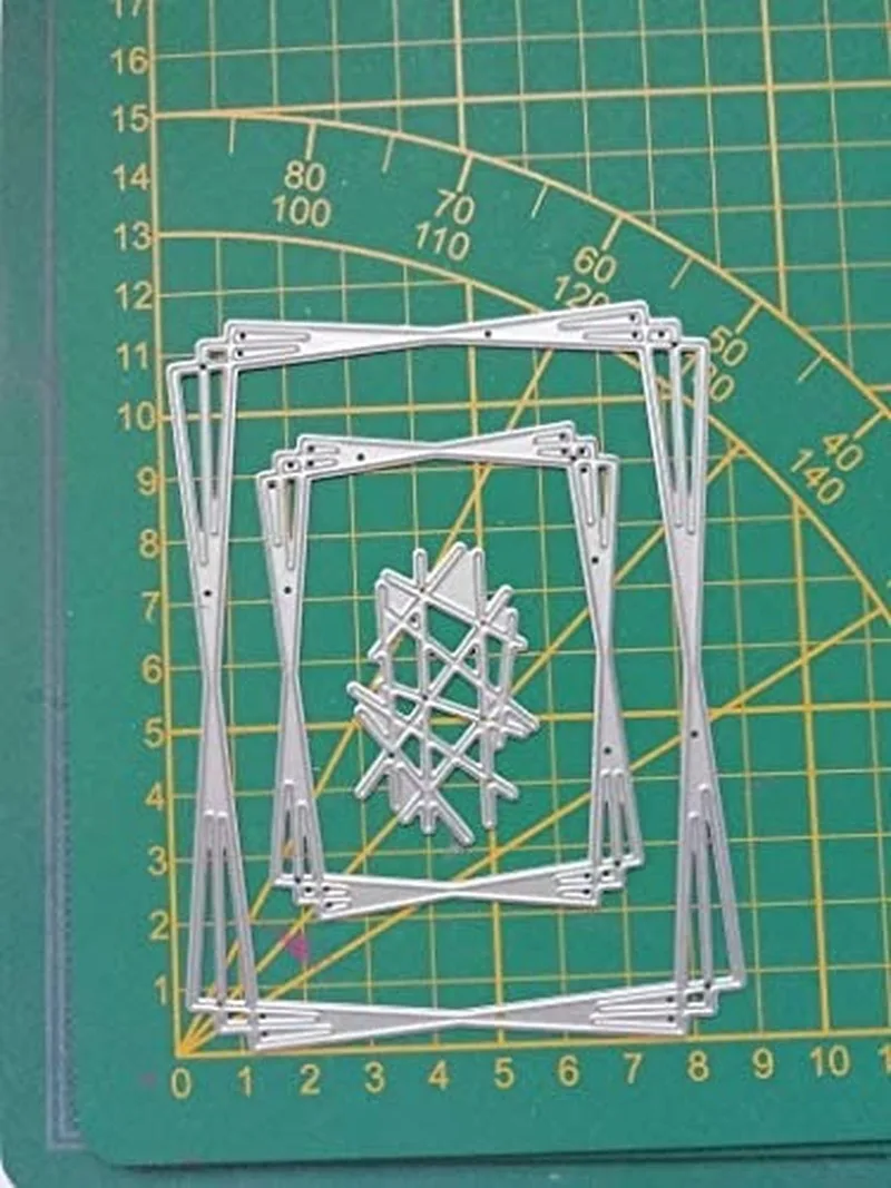 

Rectangle Tangled Frames Cutting Dies Stencil for DIY Scrapbooking album Decorative Embossing Craft Dies Cut Paper Cards Tool