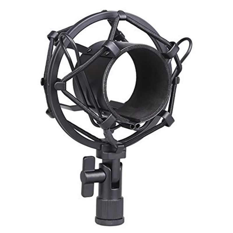 Miniphone Shock Mount 50 мм для 48 54 Диаметр конденсаторного микрофона черный|Микрофоны| |