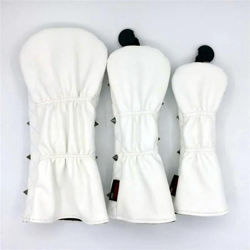 [Черные заклепки] Премиум головные уборы для гольфа водителя сказочный лес