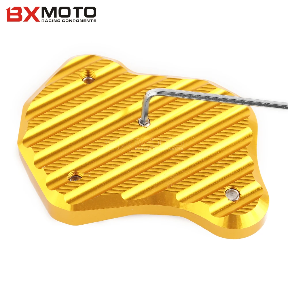 

Motorcycle CNC Side Stand Enlarger Plate kickstand extension pad For Honda CB650F 2014 2015 2016 2017 2018 cb 650F