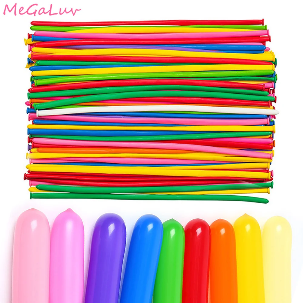 50/100 шт. волшебные шары надувные латексные твист длинные Сделай Сам моделирование