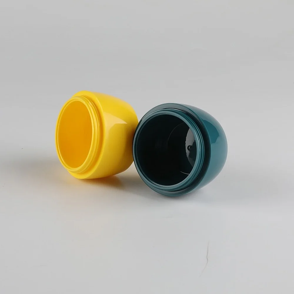 10 шт пластиковые пустые косметические контейнеры белый крем горшок макияж