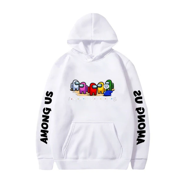 

Adult Kids Game Among Us Hoodie Women Long-sleeved Sweatshirt Spring Winter Tops Coat Unisex Loose Pullover Children Clothes