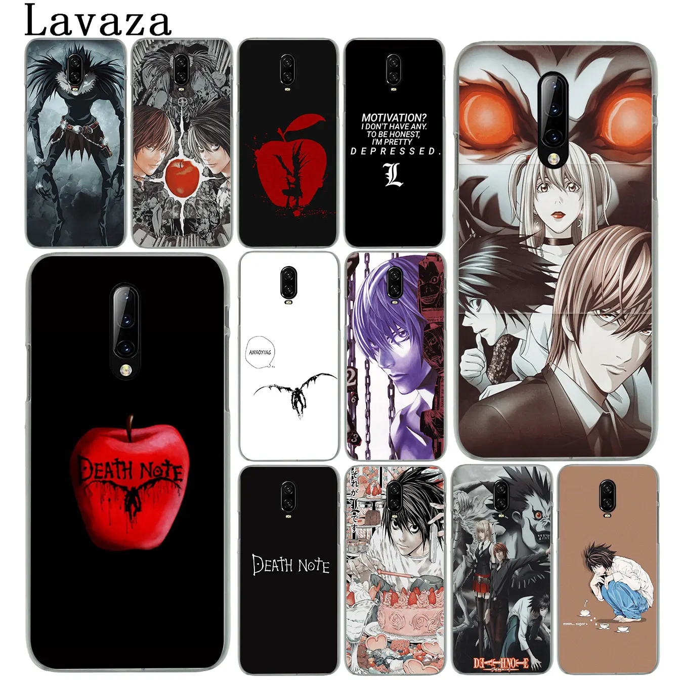 Чехол для мобильного телефона Death Note Ryuk kira из жесткого пластика Oneplus 7 7T Pro 6 6t 5 5T One
