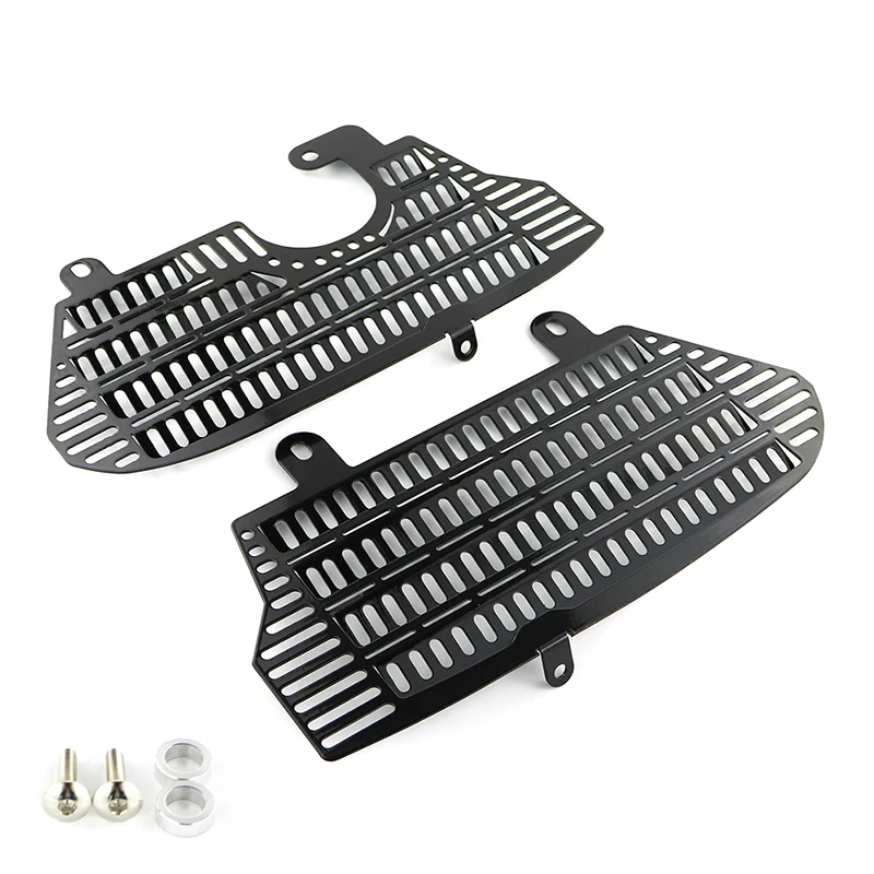 

Fit For Honda CRF1000L Africa Twin Adventure ADV 2016 2017 2018 2019 Motorcycle Radiator Guard Cover Protector Aluminum Black