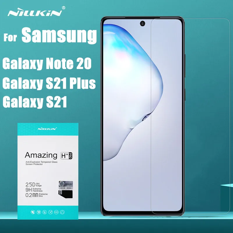 Nillkin 9h/ч + PRO 2.5D Закаленное стекло для защиты экрана Samsung Galaxy Note20 Note 20 S21 Plus
