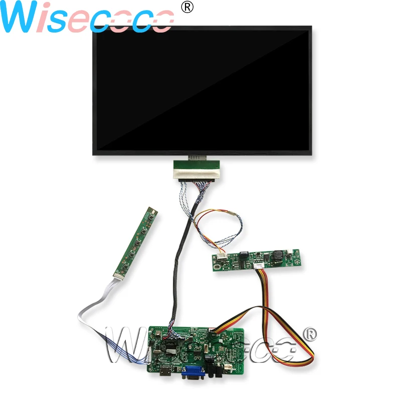 Pantalla LCD FHD de alto brillo de 15,6 pulgadas, m&oacute;dulo de pantalla de vibraci&oacute;n 3G de temperatura amplia, dise&ntilde;o para la industria-0