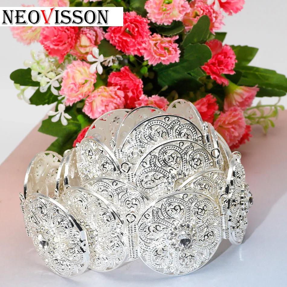 Ремень NEOVISSON металлический женский Круглый пояс в этническом стиле свадебное