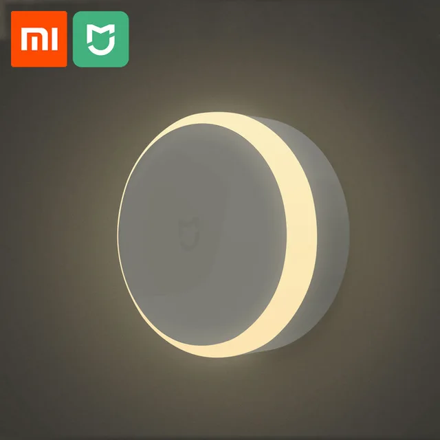 

Светодиодный ночник Xiaomi Mijia для коридора, Индукционная Ночная лампа с датчиком, автоматическое освещение, сенсорный выключатель, энергосбе...