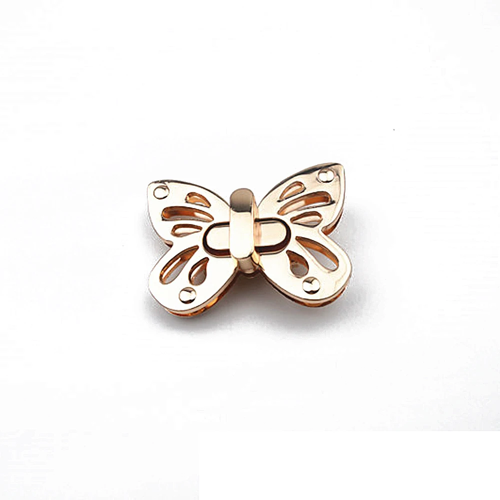 Металлический кошелек в форме бабочки с поворотным замком | Дом и сад