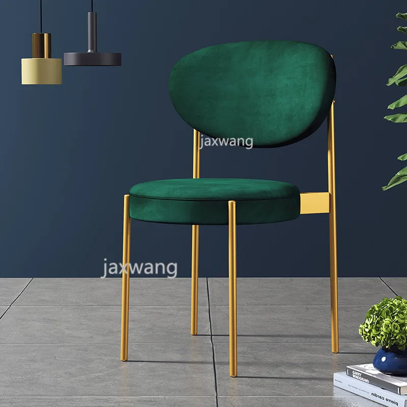 Скандинавский Железный обеденный стул простые современные стулья для дома кафе