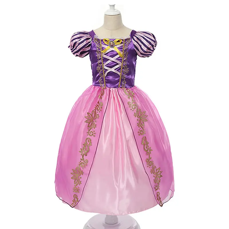 Girl Elsa Anna Dress Vampire Costumes Kids Sofia Princess Baby Girl Clothes Vaiana Unicorn Belle Vestidos Flower Girls Dresses