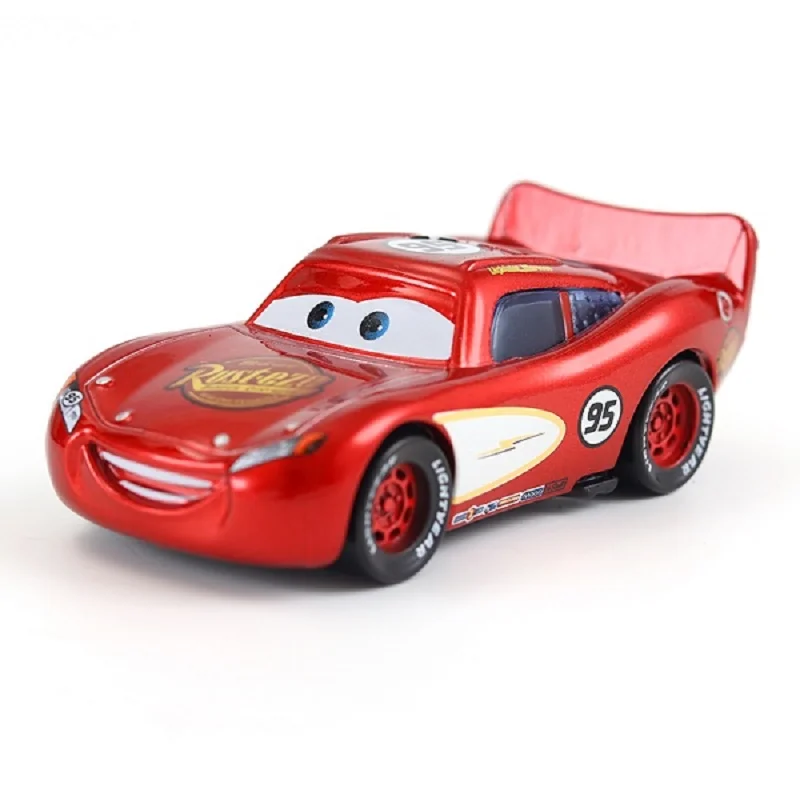 

Disney Pixar Cars 3 Lightning McQueen Mcqueen Mater Jackson Storm Ramirez 1:55 Diecast Vehicle Metal Alloy Boy Kid Toys Gift