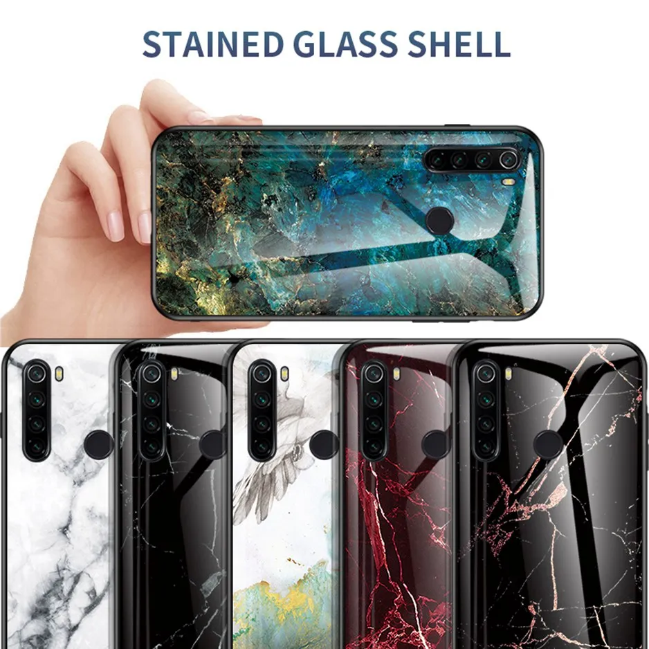 Для Xiao mi Red A3 8 8A 7A Note 8T 10 Pro K30 защитный чехол из закаленного стекла цветной для