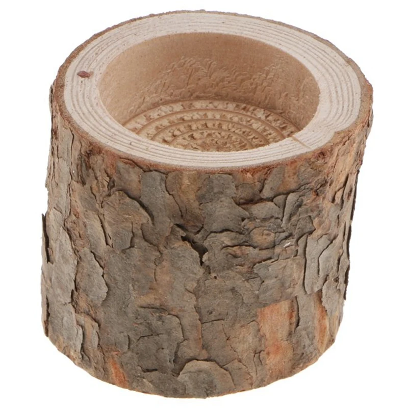 20 шт. сырье пень свечи Tealight держатель Подставка для Свадебная вечеринка