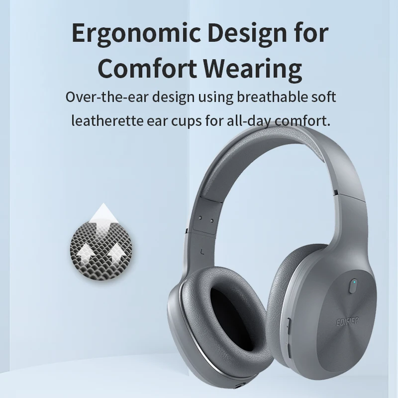 Беспроводные наушники EDIFIER W600BT Bluetooth 5 1 40 мм с микрофоном | Электроника