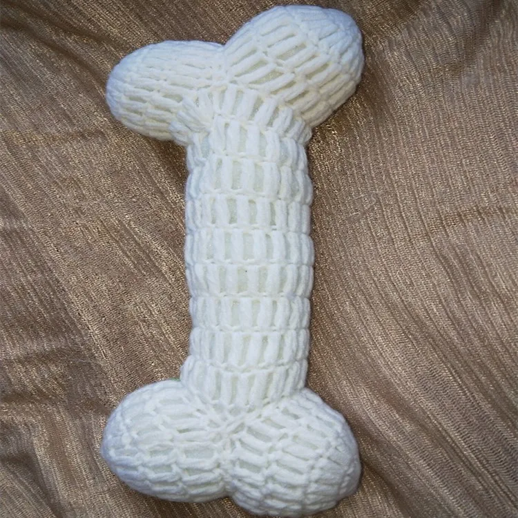 

Cute Dog Bone Shape Infant 100 days Newborn baby photography clothing props newborn baby take photo clothes knitting < 3 Months
