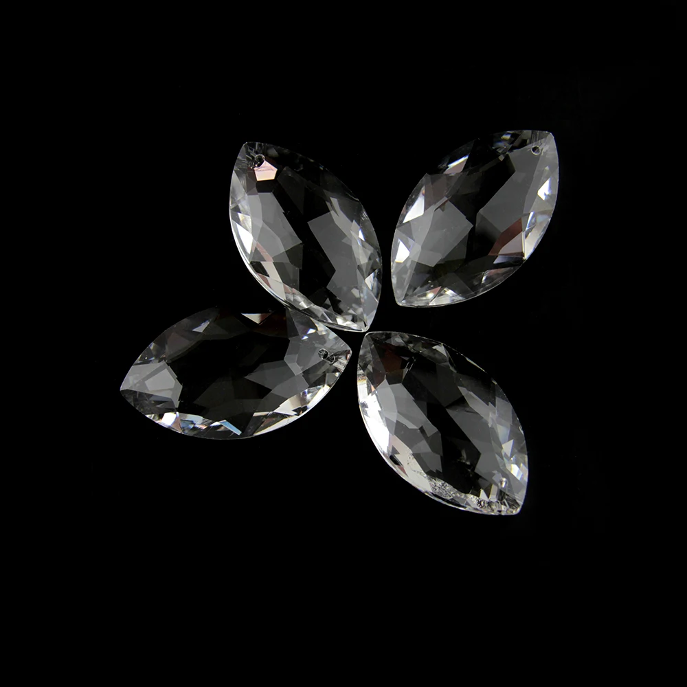 38 мм прозрачные 30 штук конский глаз аксессуары для люстры хрустальные капли