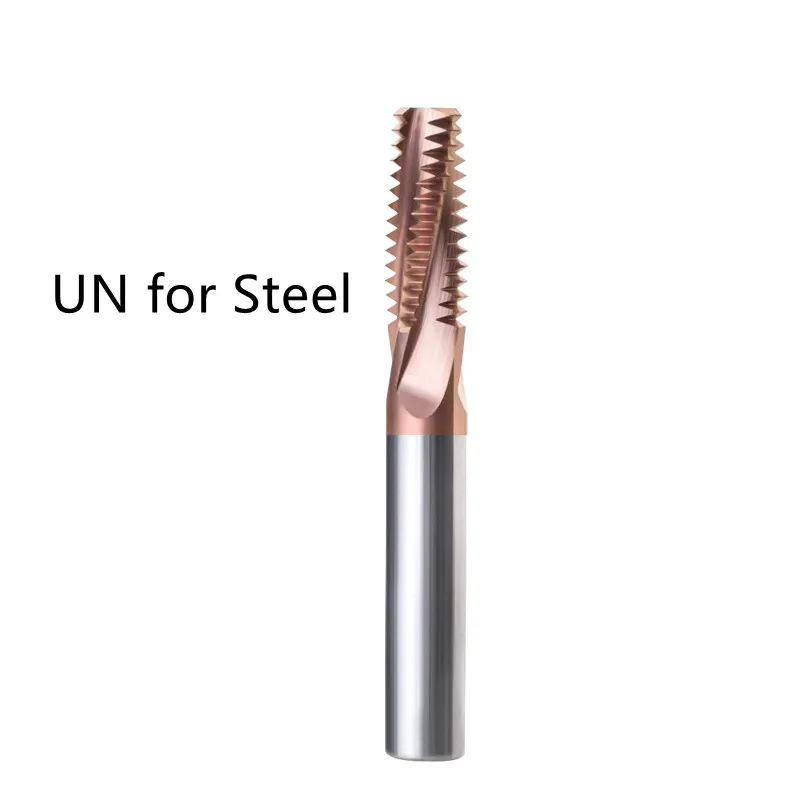 

Концевая фреза UN1/4 5/16 3/8 1/2 3/4 9/16 с полным зубьем и покрытием для литейной стали, нержавеющей стали, инструментальный стальной Фрезерный резак