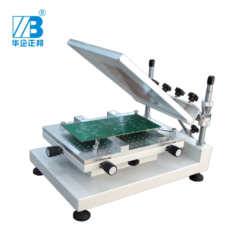 

ZB3040 High Precision With Frame Manual Solder Paste Printer 300x400mm PCB Solder Paste Screen Printer Machine smt stencil print