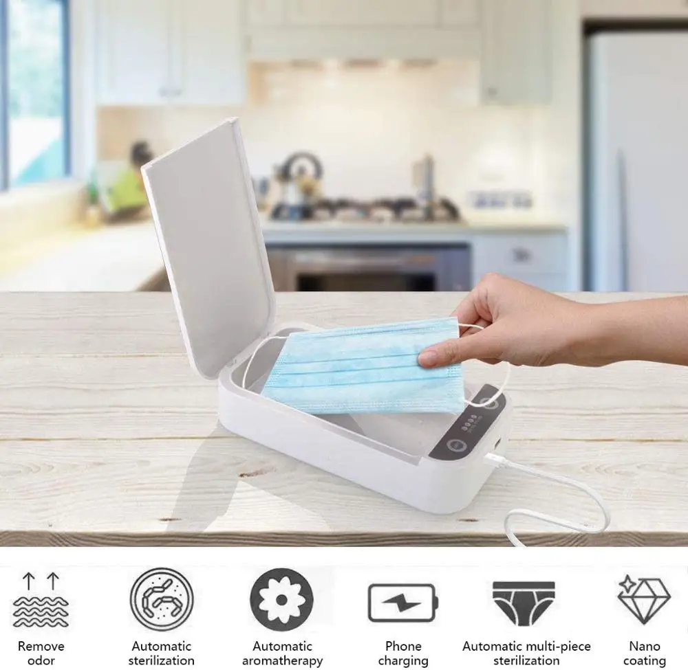 Стерилизатор GOXAWEE с УФ коробкой Ультрафиолетовый стерилизатор для дезинфекции