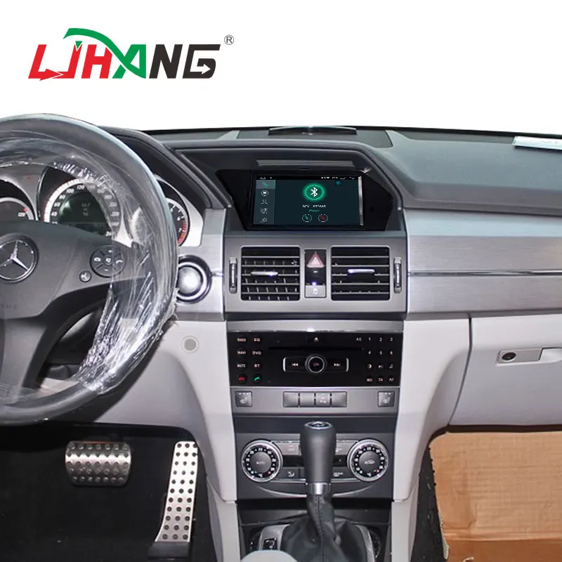 LJHANG автомобильный DVD мультимедийный плеер Android 10 для Mercedes Benz GLK Class X204 GLK300 GLK350 gps Navi 1 Din стерео wifi Аудио