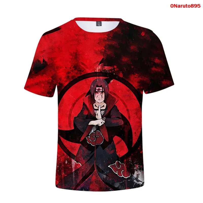 

Women T-shirt Harajuku Naruto Clothing Fashion T Shirt Loose Hipster Tops Tees Naruto 3D Printing Hip Hop Anime T Shirt Casual