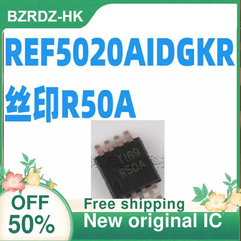 

2-10PCS/lot REF5020AIDGKR R50A MSOP8 New original IC