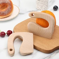 wooden knifes for kids wooden kid cutter simulation kitchen series toy cute kitchen tool for cutting veggies kitchen supplies