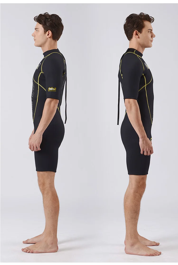 SLINX Дайвинг короткий костюм для дайвинга 3 мм неопрен гидрокостюм мужчин | Спорт и