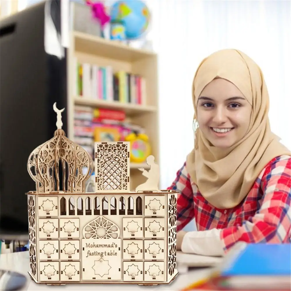 Рамадан обратный отсчет календарь деревянные конфеты подарок идеальный