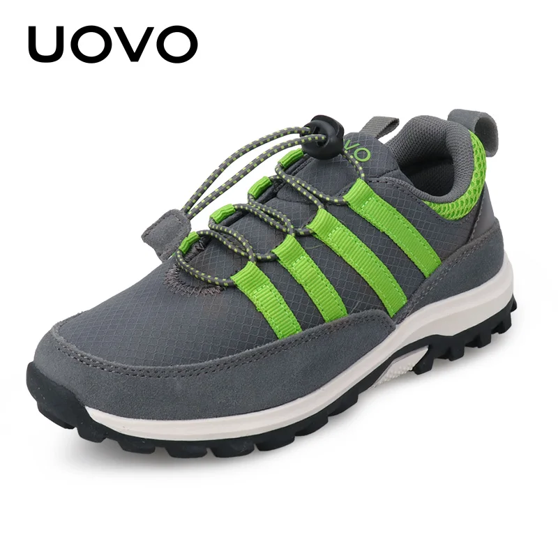 UOVO New Arrival Boys And Girls Sports Footwear Four Season Kids Shoes Brethable Children Sneakers Eur #32-38 | Детская одежда и