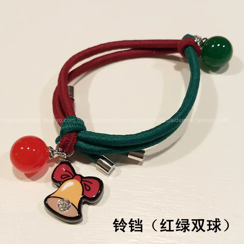 Рождественская резинка аксессуары для волос украшения в виде лося |