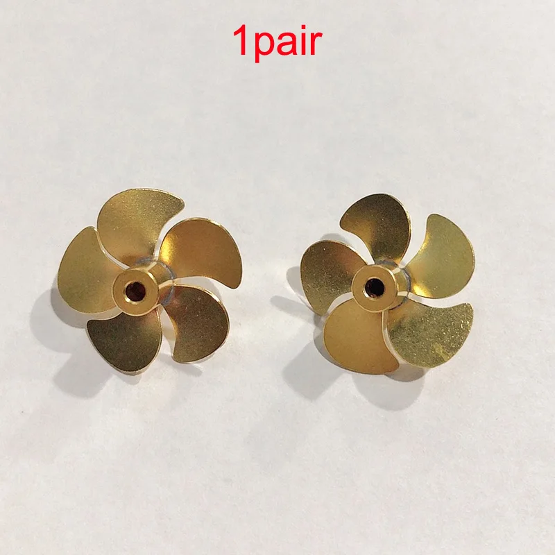 1 пара латунь 5 лопастных проп