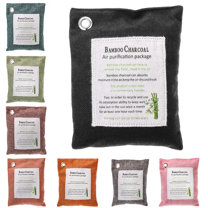 

Bamboo Charcoal Air Freshener Activated Carbon Deodorant Air Purifying Bags