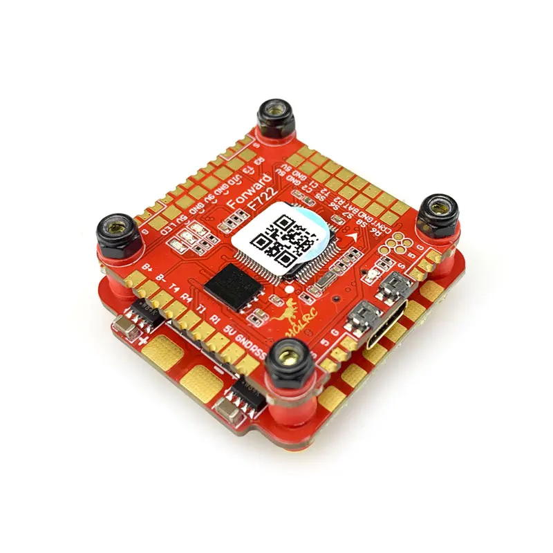 Контроллер полета HGLRC Zeus F760 F7 3 6S w/ 5V 9V BEC & 60A BL_32 DShot1200 4 в 1 ESC стек для