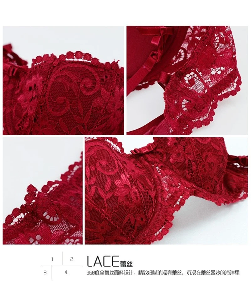 

Japanese Style Bra Briefs Set Sexy Lace Bra Fashion Push Up Brassiere Seamless Comfort Panties Female Sexy Lingerie Set