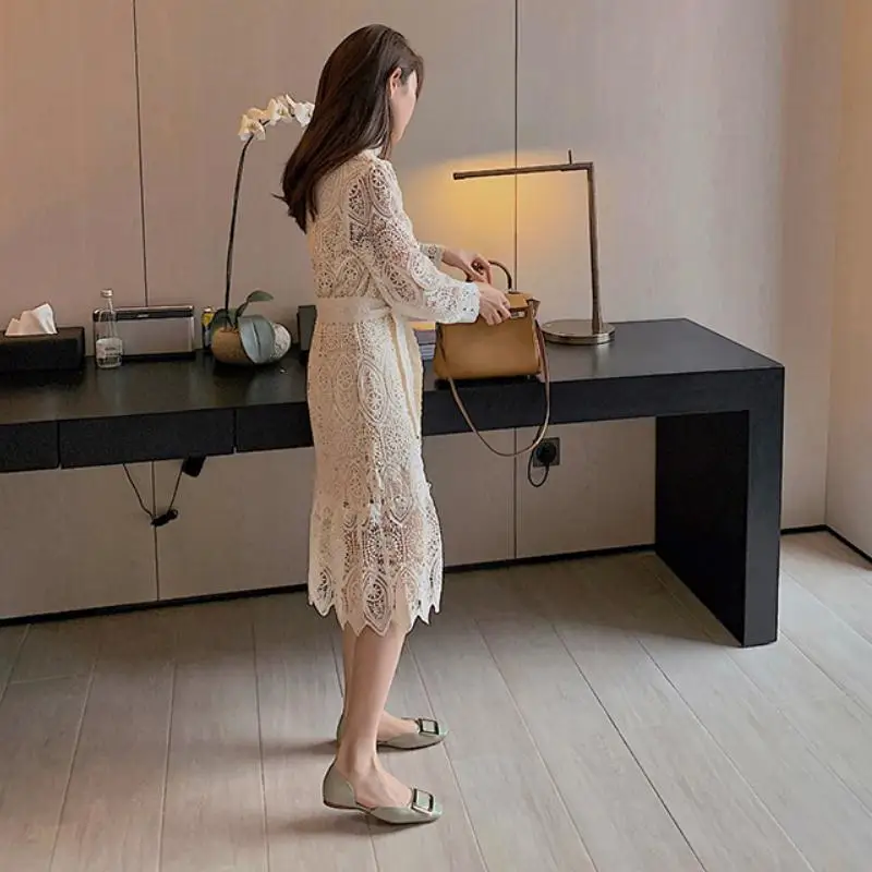 

Taoffen Women Pumps Real Leather Shallow Slip On Metal Ladies Flats Shoes 2021 Fashion Casual Office Footwear Size 33-40