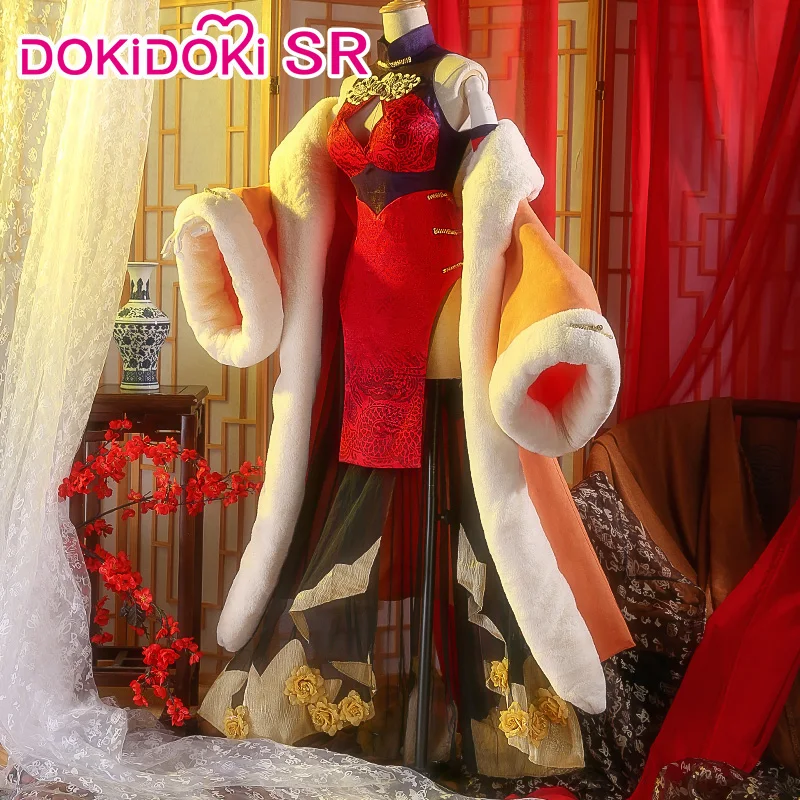 DokiDoki-SR аниме один кусок Боа Хэнкок Косплей Костюм женское платье цельный