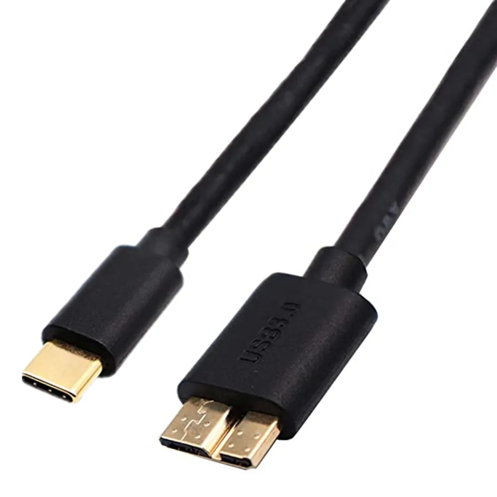 Кабель USB 3 0 Type-C папа-Micro-B папа Gen1 совместимый с MacBook (Pro) внешним жестким драйвером