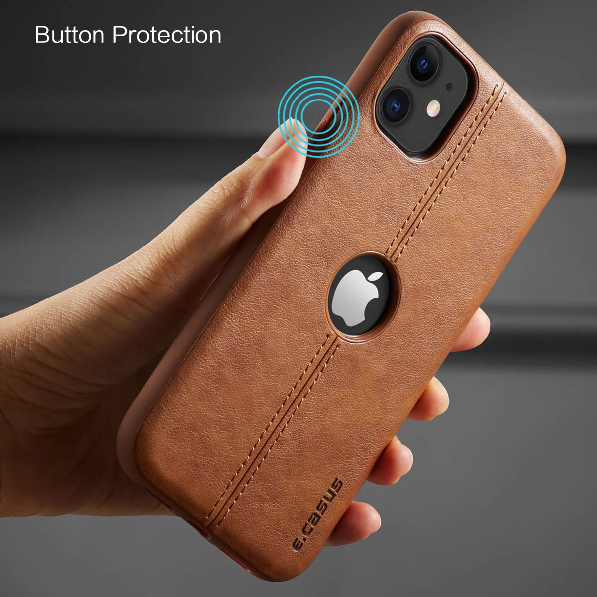 Чехол для iPhone 11 Pro 12 Max новый тонкий роскошный кожаный чехол накладка XR XS MAX 8 7 6 Plus