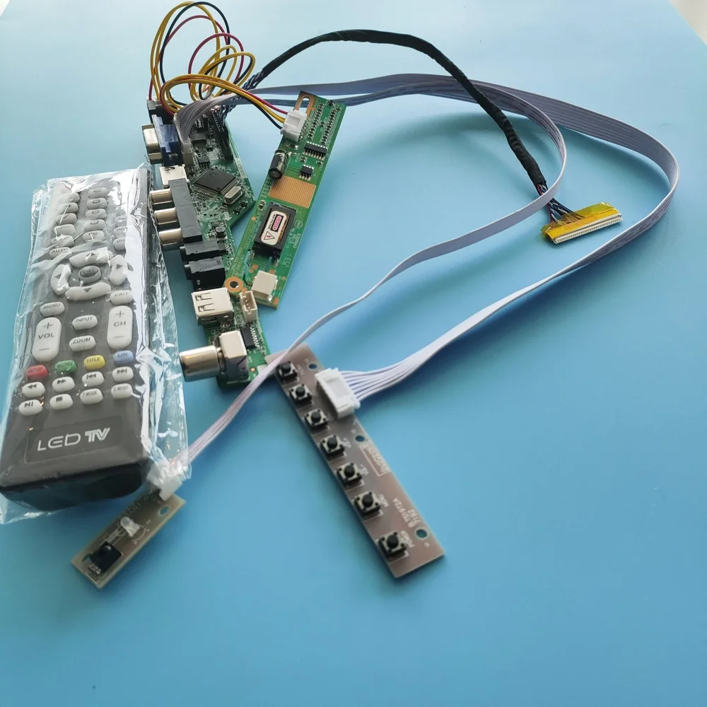 Для LP133WX1(TL)(P2)1 ламп 13 3 дюйма 30-контактный USB-разрешение ТВ AV VGA Интерфейсный модуль