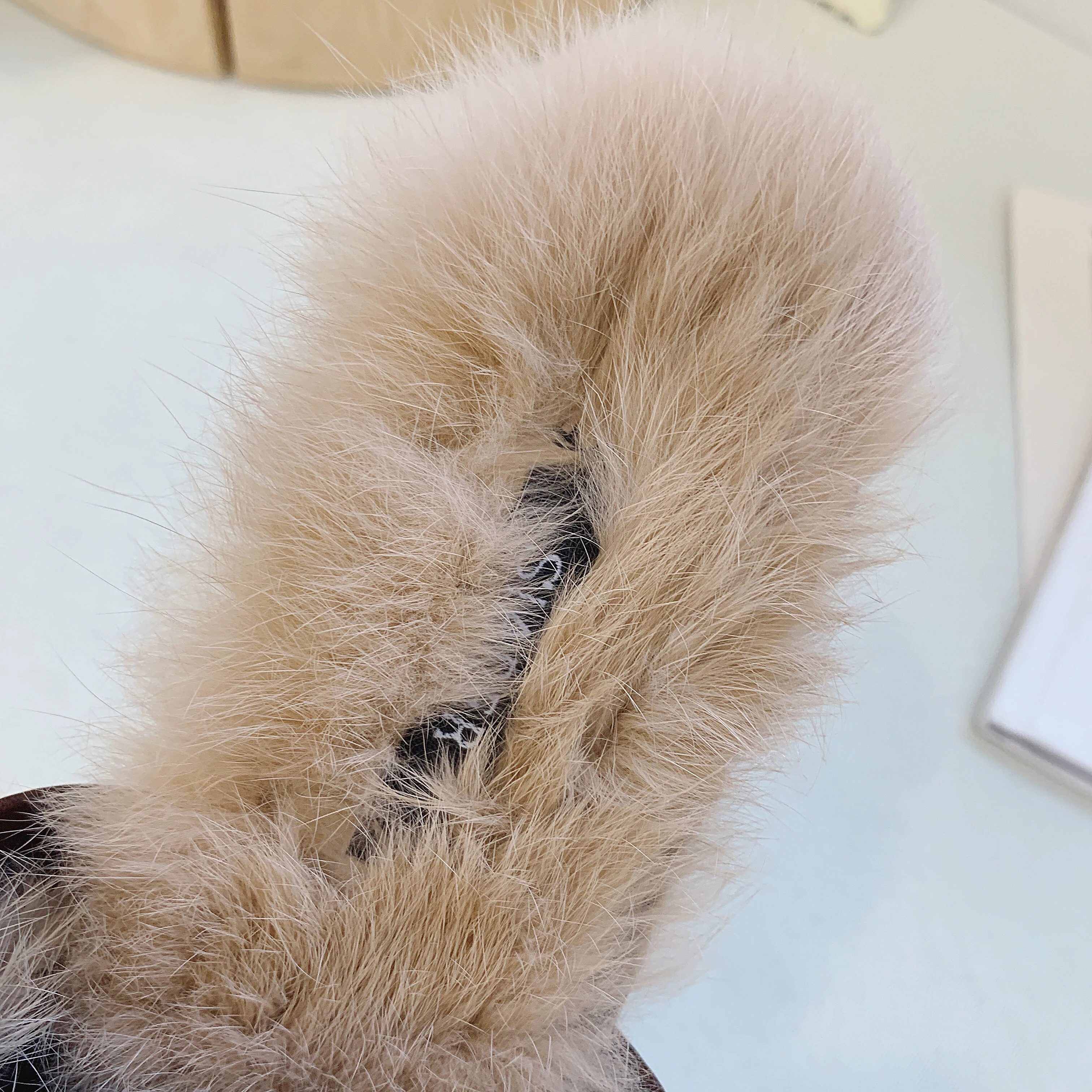 Тапочки с натуральным мехом Женская обувь 2020 Женские меховые тапочки Зимняя