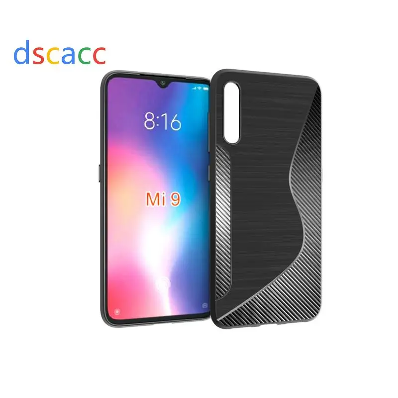 DSCACC матовый чехол из углеродного волокна ТПУ с защитой от отпечатков пальцев S line